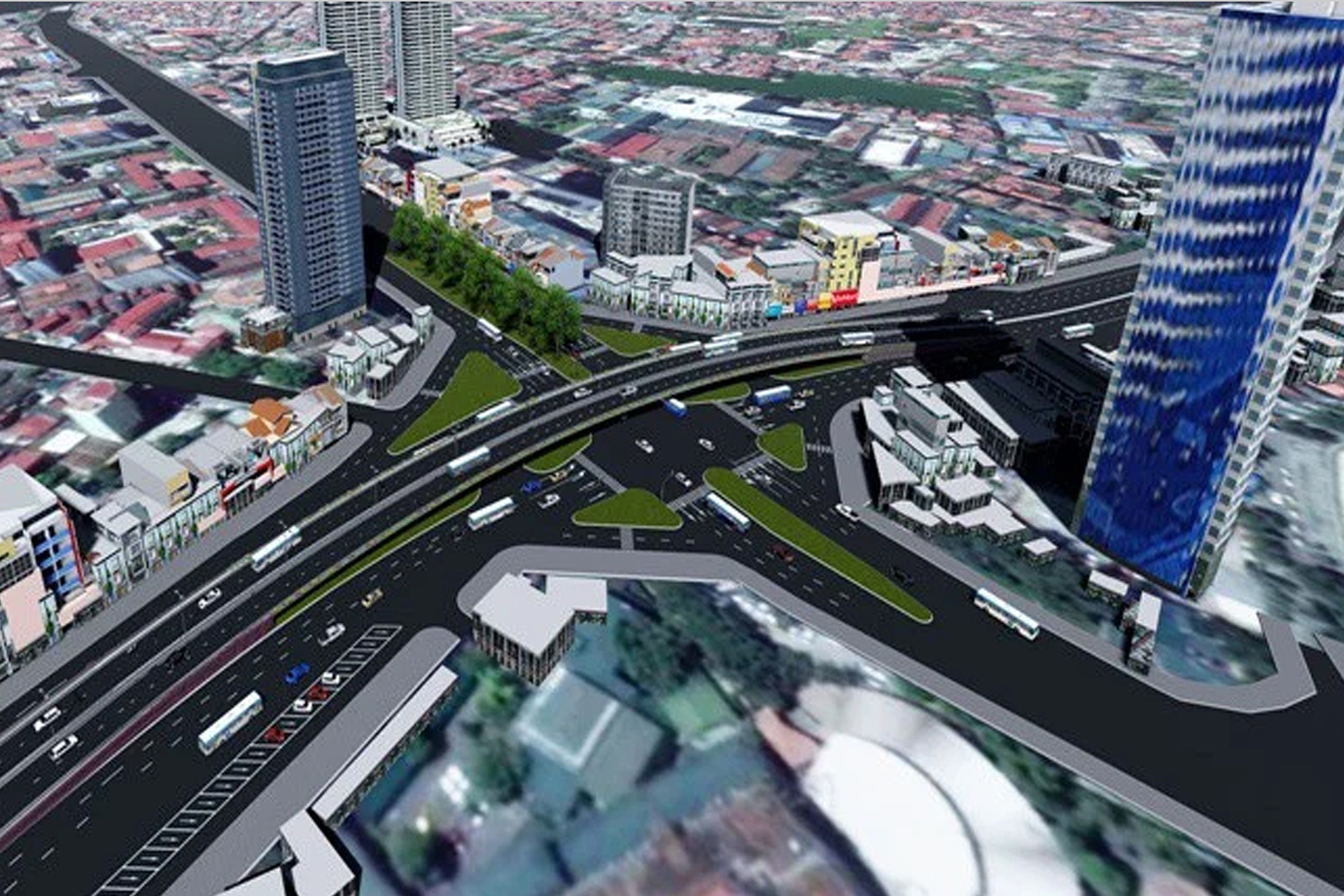 Vị trí tòa nhà Infisco Tower